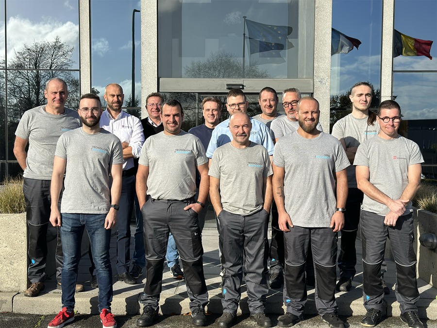 Employés de l'entreprise Tecnolon